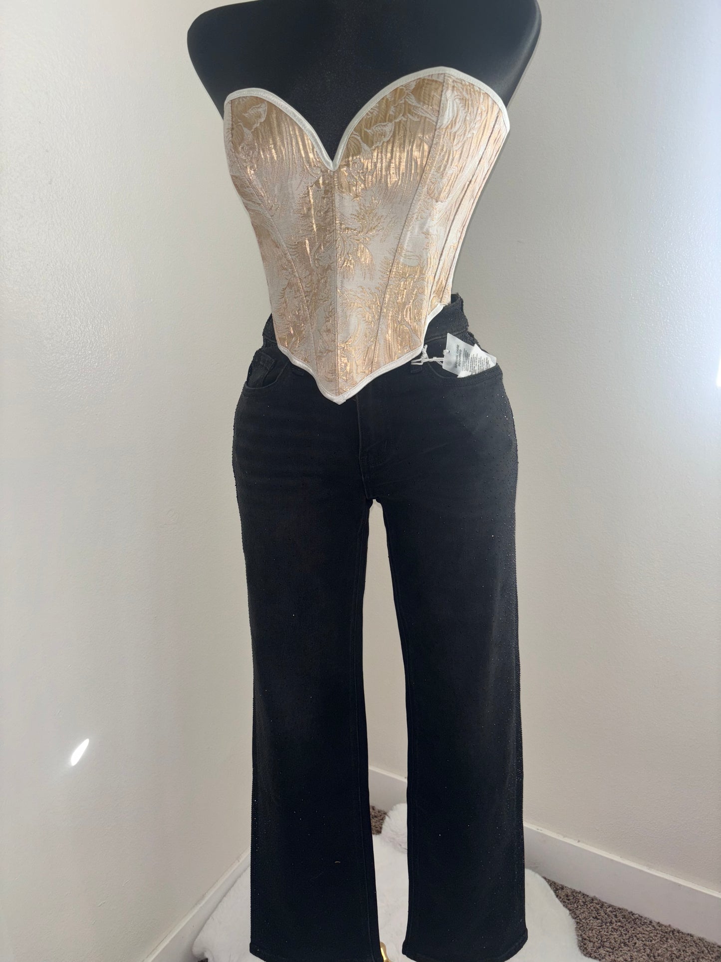 Baroque Elegance Corset Top