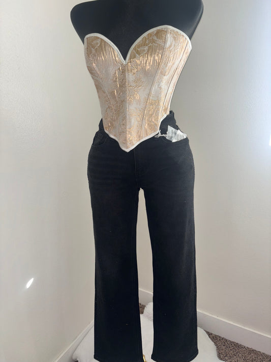 Baroque Elegance Corset Top